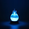 7 LED Light Stand Base, Colorful Light Rotating Crystal Display