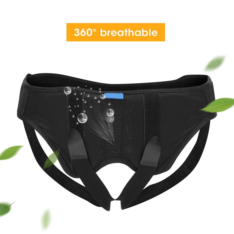 Ober Inguinal Hernia Belt Breathable Adjustable Groin Support Brace for
