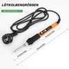 KKMOL Soldering Iron Set, 100 W LED Soldering Iron with