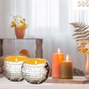 Maxcheck 24 Pcs Disco Ball Candle Holders Bulk Wedding Decoration