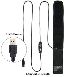 KIWIFOTOS Lens Warmer Dew Heater Strip with Temperature Regulator for Universal Camera Lens Telescopes Eyepieces Heating, Dew Remover Lens Heater Warmer