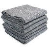Textile Moving Blankets, Eco-Friendly 100% Recycled Packing Blankets for Moving,