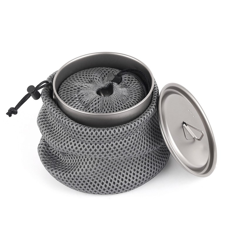 Aomiun Ultralight Titanium Cup Outdoor Portable 2PCS Cup Set 350ml