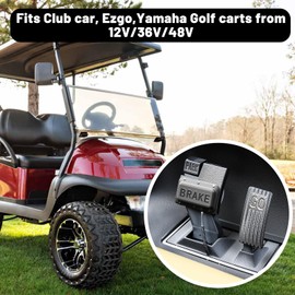 Orle Oko Golf Cart Brake Light Switch Brake Pad Switch Pedal Mount for Club Car EZGO Yamaha Golf Carts