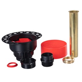 +OSB ITD35 ABS Island Tub Drain Rough-in for Freestanding Bathtub, Simplifies Installation, Water, Air, and Smoke Testable Tub Drain, Designed for 8"/10" Joist Space, Plumbing Supplies