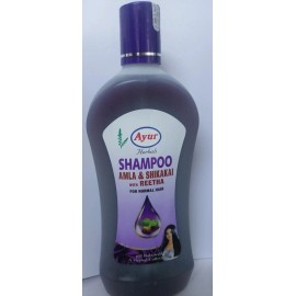 Ayur Herbals Shampoo Amla Shikakai with Reetha for Normal Hair 500ml