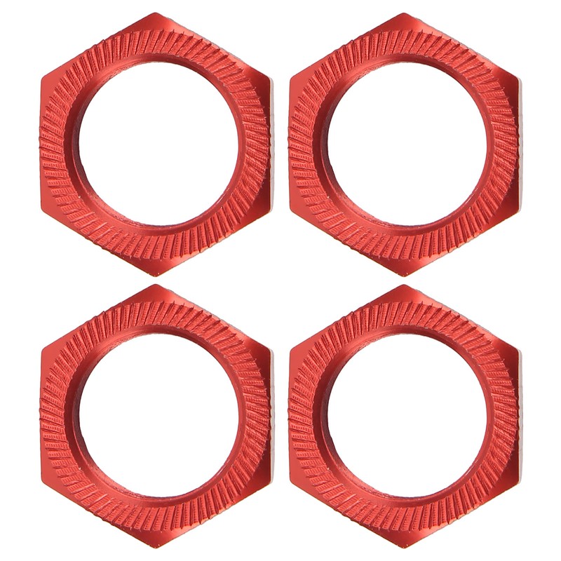 4 Pcs 24mm Wheel Hex Hub Nut Aluminum Alloy High