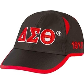 Delta Sigma Theta Featherlight Cap Black