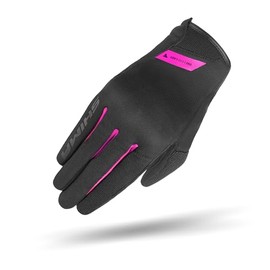 SHIMA ONE EVO Motorcycle Gloves, Women's Short Summer Motorcycle Gloves, Protective Clothing, City Motorcycle, Ventilated, Reinforced, Lightweight Motorbike Summer Gloves (Women, Pink, S)