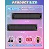 Devil Eyes Light 2-Pack, 14.7"x3.7" Ojos LED para carros, Programmable