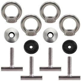 Autoparts - Charge Attachment Kit, Earrings and Rail Screws T5 T6 Multivan Transporter California (Four Sets)