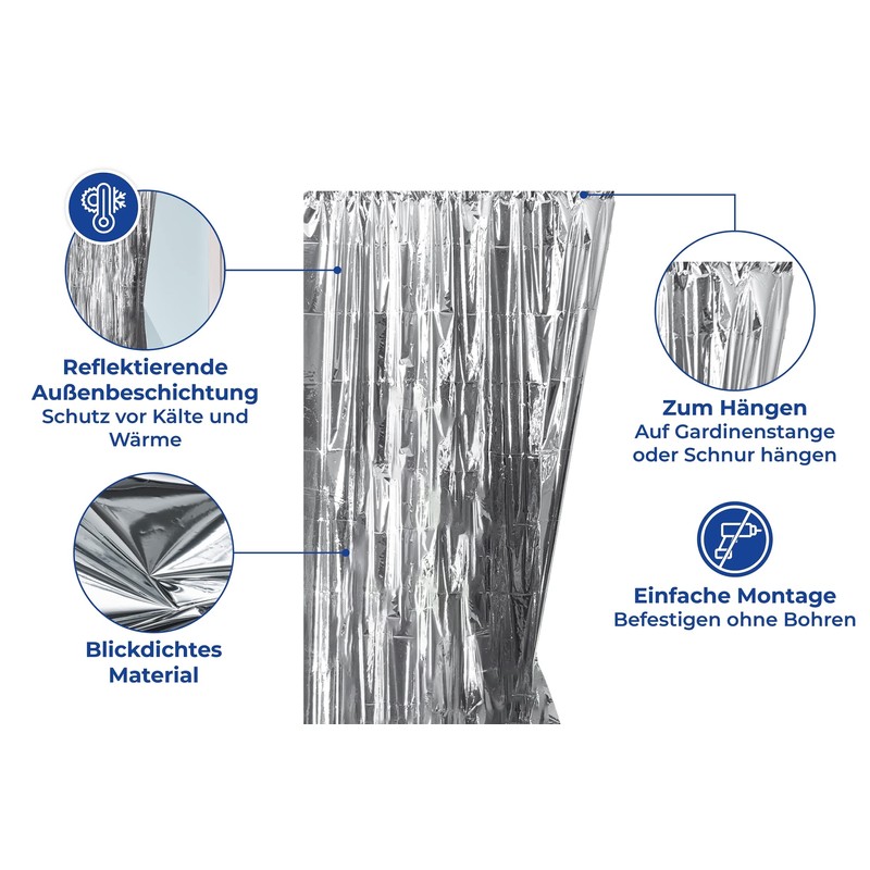 Maximex Insulating Protection Set of 2 for Optimal Indoor Climate,