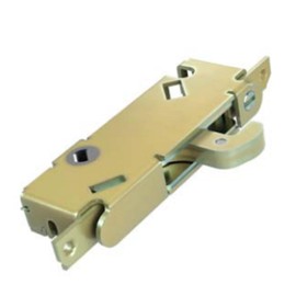 Easy Fix Hardware Sliding Door Mortise Lock with Spacing | Mortise Lock Replacement Patio Glass Door Latch Repair | with 3-11/16" Hole spacing