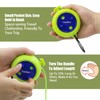 Caudblor Portable Camping Clothesline Cord,Retractable Travel Clothes line, Laundry Drying