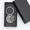 TRIXES Compass Keyring Go Confidently in The Direction of Your