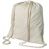 eBuyGB Cotton Drawstring Rucksack Children's Backpack, 2.7 L, Natural
