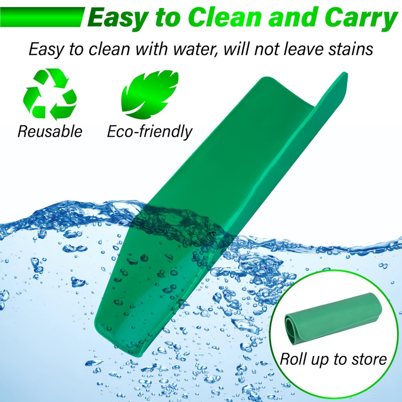 Flexible Oil Funnel, Foldable Form a Funnel, Reusable Flex Funnels