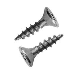 M4 Wood Screws Zinc Plated Long 0.5 inch (0.16" x 0.59") 4.0 x 15mm Box of 250pcs