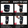 Jaffick 7mm Neoprene Knee Sleeves Support (1 Pair) & Compression