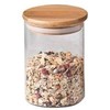 Vorratsglas, 750 ml, Bambusdeckel