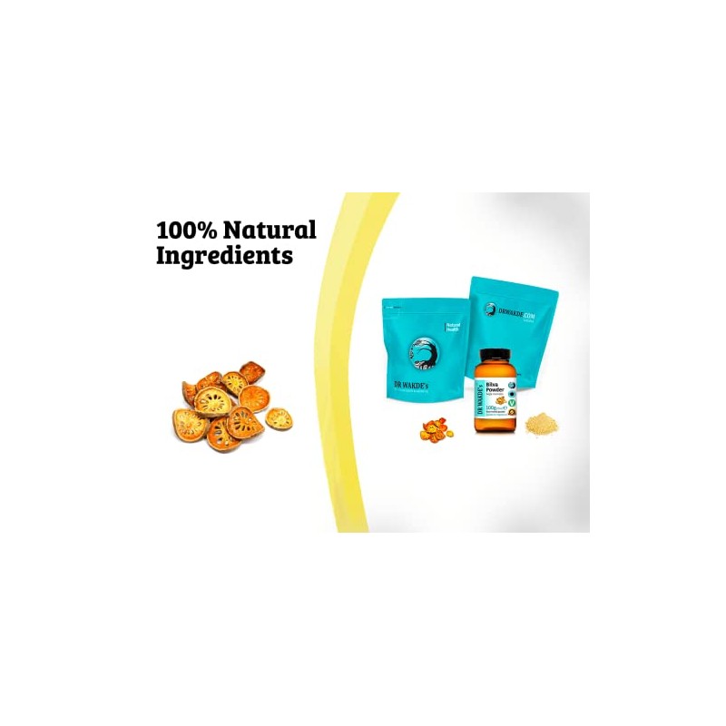 Bilva Fruit Powder (Bael Fruit/Aegle Mermelos) -100g (3.5oz)