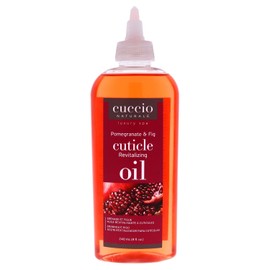 Cuccio Naturale Cuticle Revitalizing Oil - Hydrating Oil For Repaired Cuticles Overnight - Remedy For Damaged Skin And Thin Nails - Paraben And Cruelty-Free Formula - Pomegranate And Fig - 240 ML