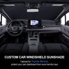KMF Windshield Sun Shade for Toyota Sienna 2021-2024 2025 with