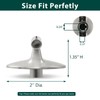 WP74010205 Stove Knobs Replacement Parts for Jennair Cooktop Knob Surface