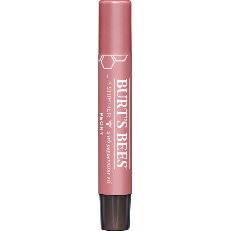 Burt's Bees, Lip Shimmer Peony, 0.09 Ounce