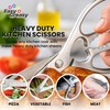 Easy Greasy - 8" Heavy Duty Stainless Steel Kitchen Scissors