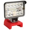 3in LED Rechargeable Work Light 18PCS Lamp Beads 2800lm 54W