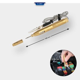 BRILLIANT TOOLS BT121900 Test Lamp [Powered by KS Tools], Silver