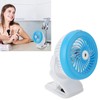 Clip On Desk Fan 360 Degree Rotation Battery Operated USB