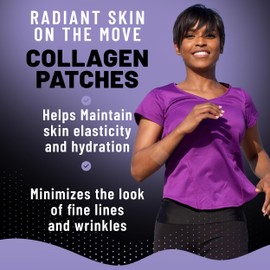 TOLEVITA Collagen Patches - 36 Pcs | with Collagen Type 1 & 2 | Supports Skin Elasticity, Hydration & Firmness | Easy-to-Use Patches for Smooth, Youthful Skin & Active Lifestyles