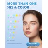 Parches para acne, 255 piezas, 5 colores y 5 tamaños