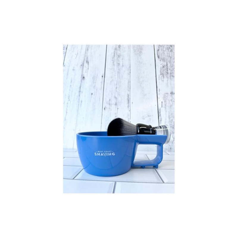 West Coast Shaving Unbreakable Lather Bowl, Blue