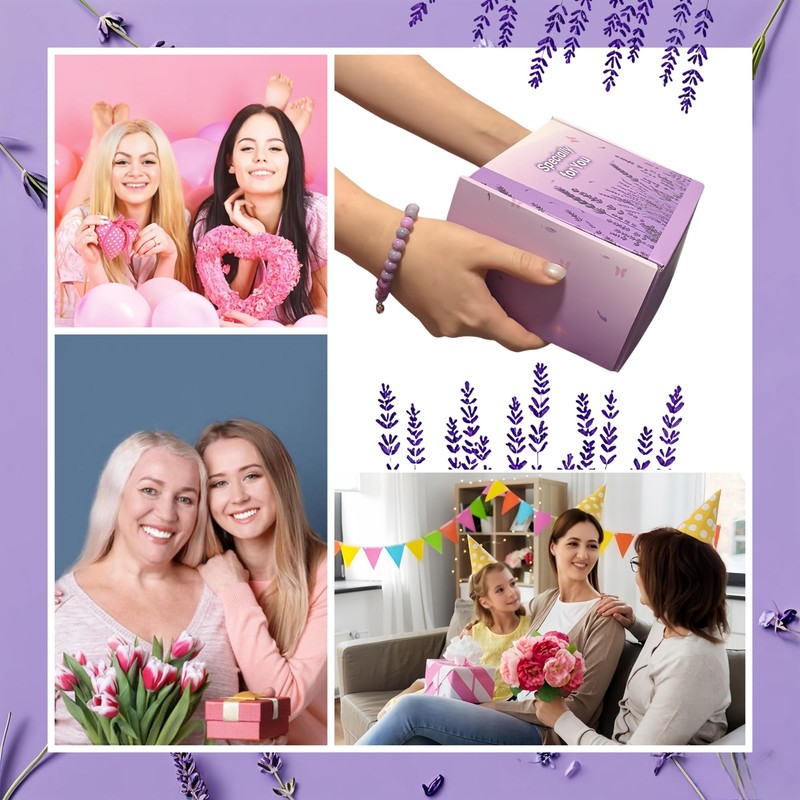 Gifts for Mum, Mum Birthday Gifts, Presents for Mom Purple