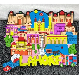 Lahore Pakistan Fridge Magenet Magnet Tourist souvenir Travel Sticker,Pakistan Refrigerator Magnet,Home and Kitchen Decoration