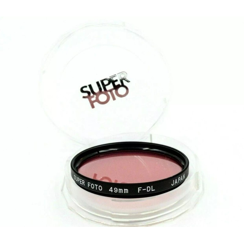 Super Foto 49mm FL-D Precision Coated Optical Camera Lens Filter
