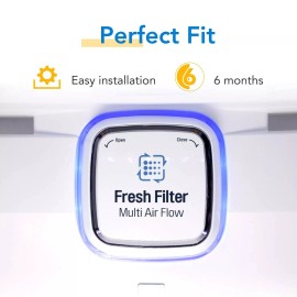 ICEPURE AF004 Refrigerator Air Filter Fit for LG LT120F, Kenmore Elite 469918
