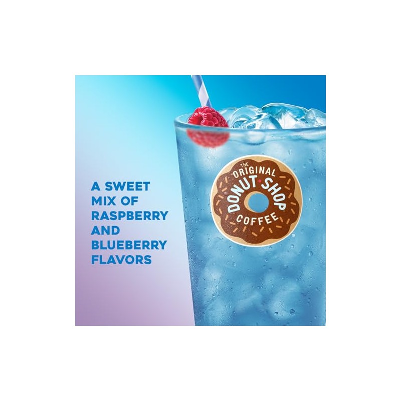 The Original Donut Shop Coffee Iced Refreshers Berry Chill, Sabor