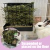 Rabbit Hay Feeder Guinea Pig Hay Holder with Hook Heavy-Duty