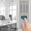 Waterproof Fingerprint Reader Password Door Access Control Keypad Security Entry