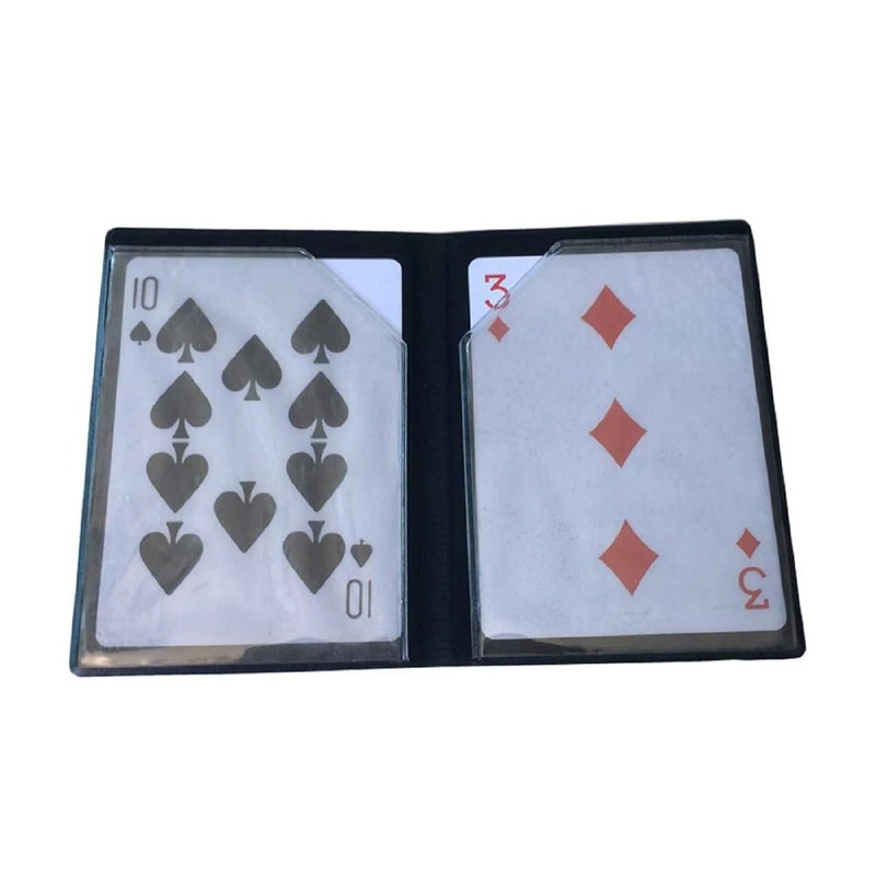 AIMOFAMAG Optical Wallet Card Magic Trick Close Up Easy Magic