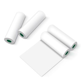 JADENS 4 Rolls 4"x6" Direct Thermal Shipping Labels, Permanent Adhesive Label, Compatible with JADENS PD-A4 Portable Printer,27 Sheets/Roll,108 Sheets