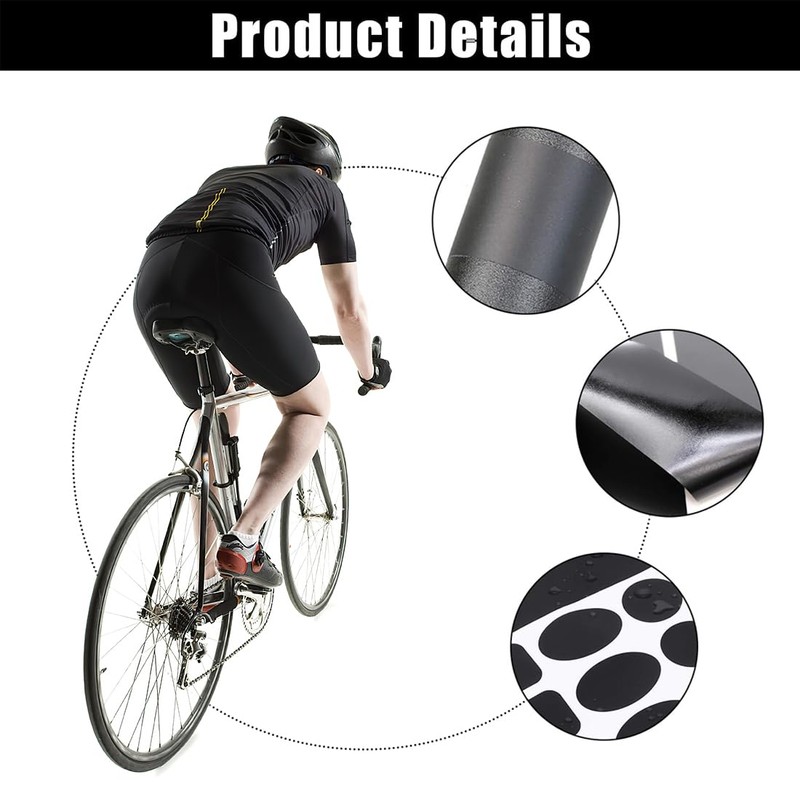 GLPRKOW Bicycle Frame Protection – 1 Piece Carbon + 1