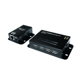 LogiLink USB 2.0 Cat.5 Extender 50m w/ 4-port HubPOE, UA0252 (50m w/ 4-port HubPOE)