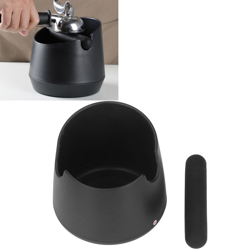 Espresso Knock Box Durable Silicone Nonslip Low Noise Large Capacity