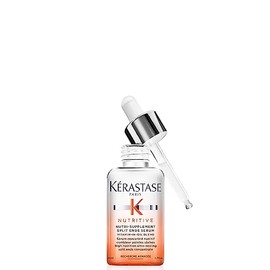 Kerastase - Suero nutritivo para cabello seco con puntas abiertas, tratamiento nutritivo con aceite sin enjuague para suavidad y brillo, fórmula ultra sellante con polímeros anti-sequedad, 1.7 fl oz