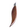 Wood Carving Knife Stainless Steel Blade Walnut Handle Whittling Knife
